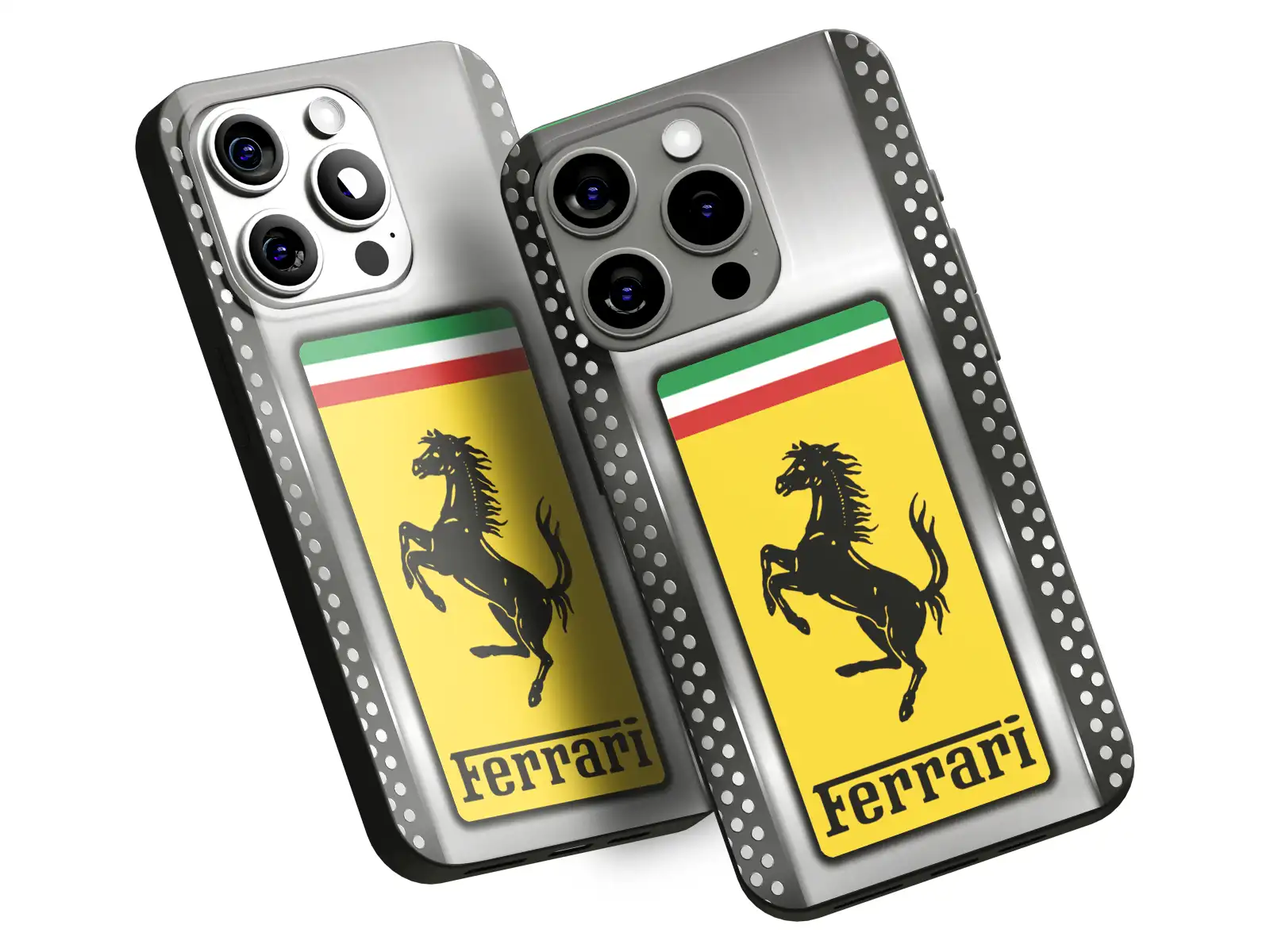 Ferrari Smartphone Hülle Drift Rennsport Optik